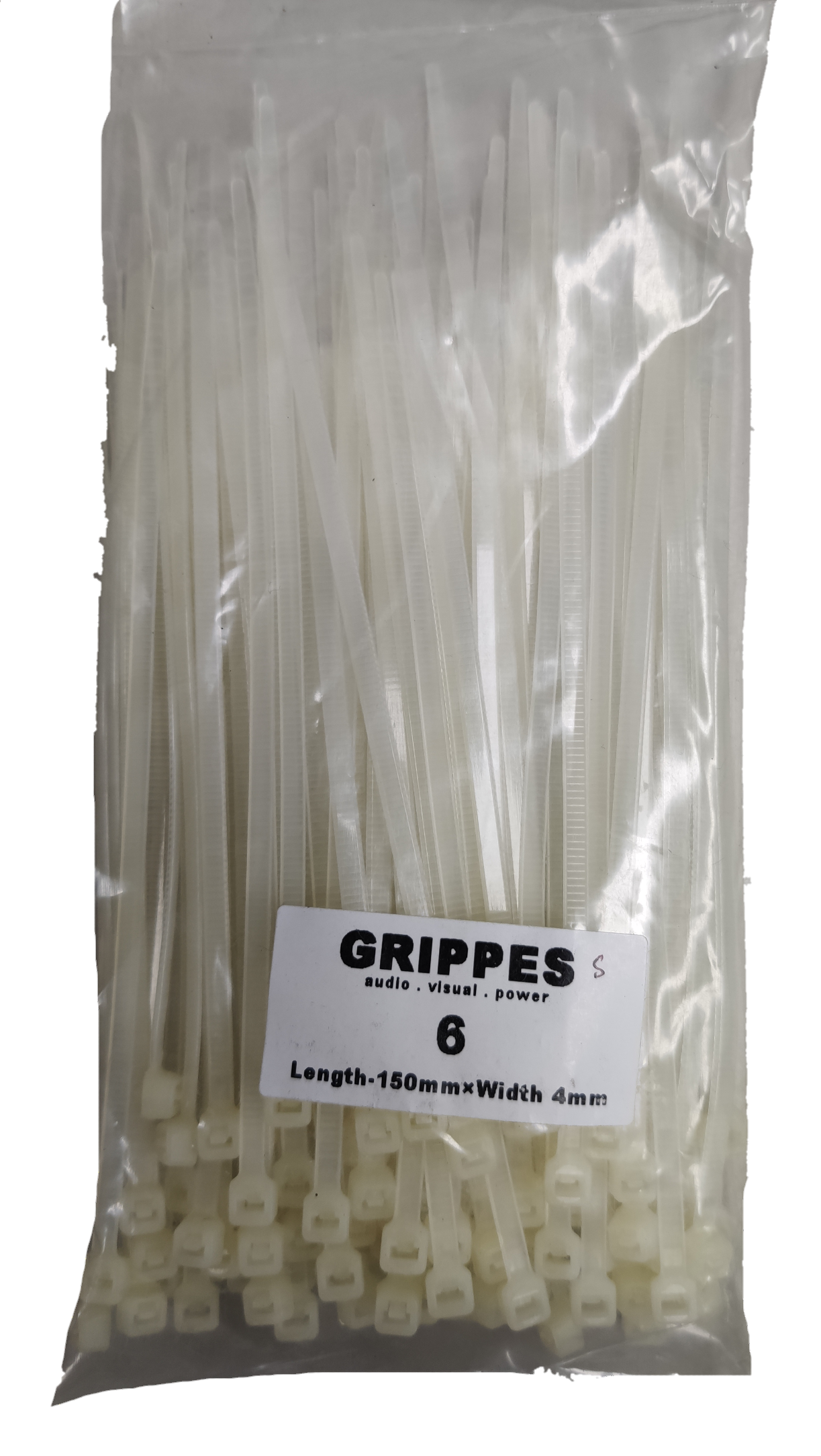 Grippes Cable Tie 6" (100pcs)