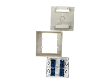 Panasonic 4 Gang Telephone Outlet Wide Series with Utility Box WEG6804+(4XWEG2164)+Utility Box