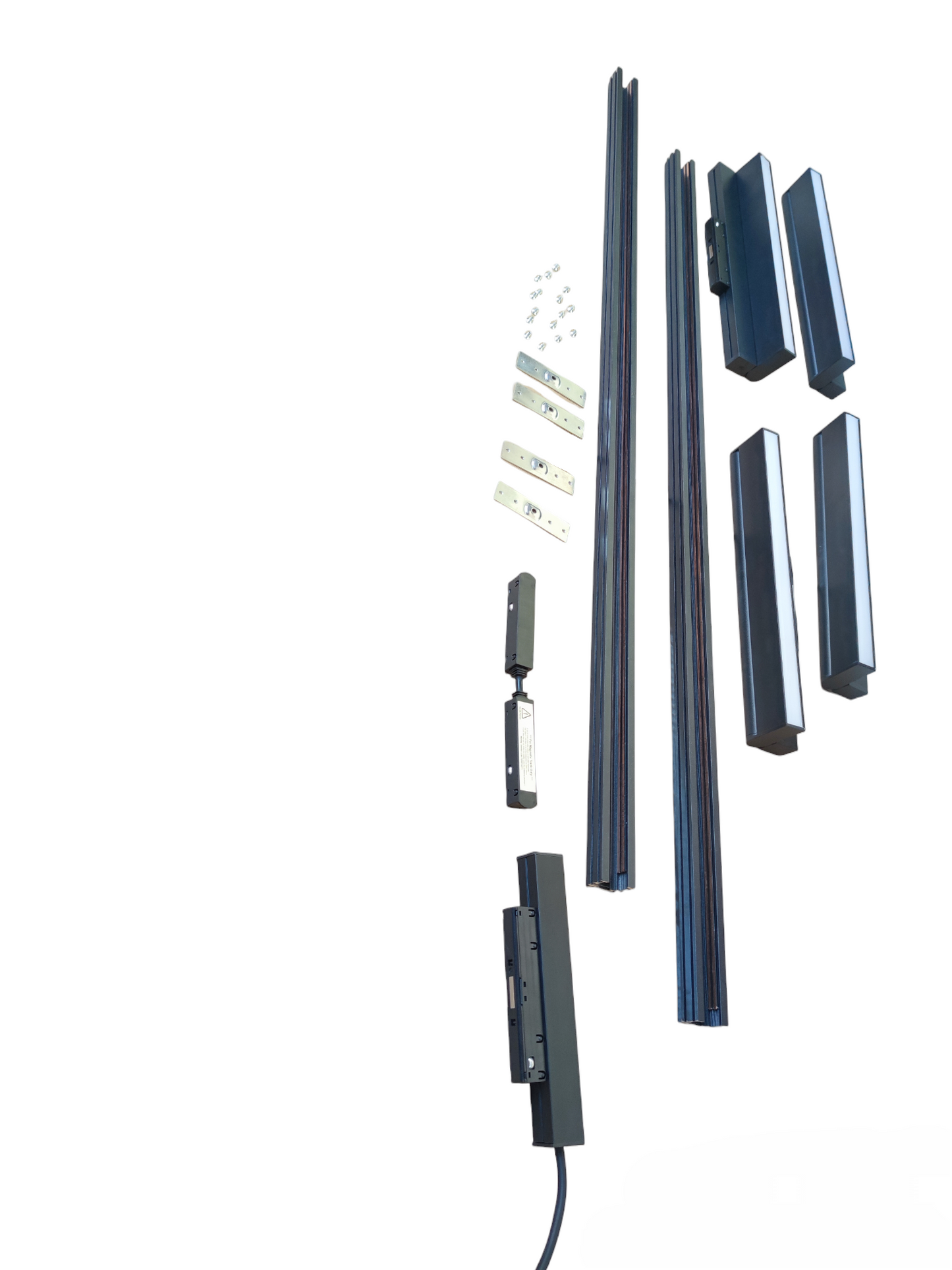 Magnetic Track Light 2 Meters 26mm with 4pcs 18W LED Foldable Flood Track Light 220V Warm White 3000K ( ILLUMIQ TERRA)