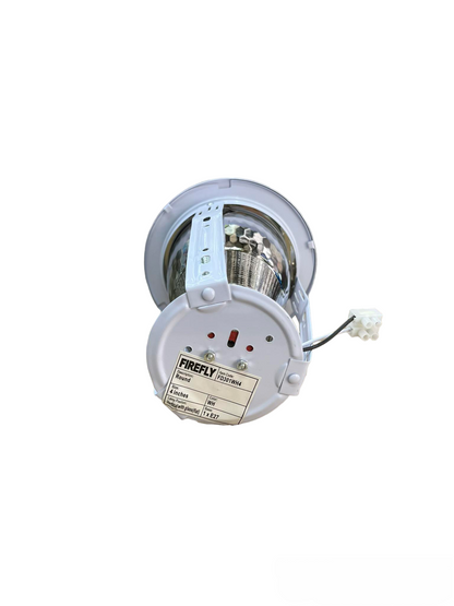 Firefly 4" Pinlight Casing with Glass Cover E27 10A, 4" Downlight Fixture with Glass Cover E27 10A FD301WH4