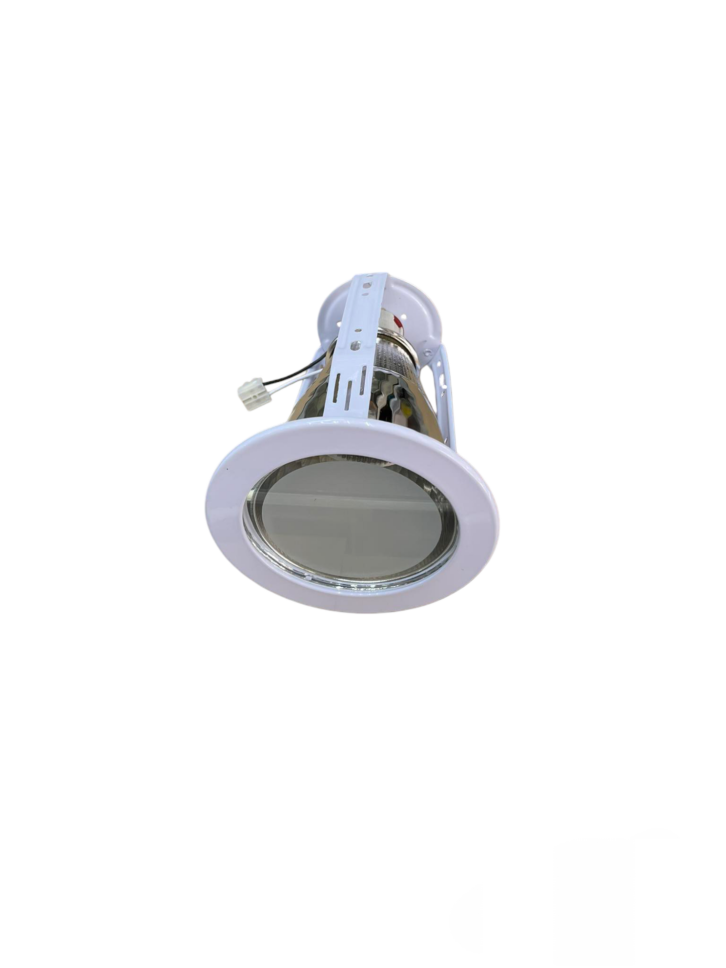Firefly 4" Pinlight Casing with Glass Cover E27 10A, 4" Downlight Fixture with Glass Cover E27 10A FD301WH4