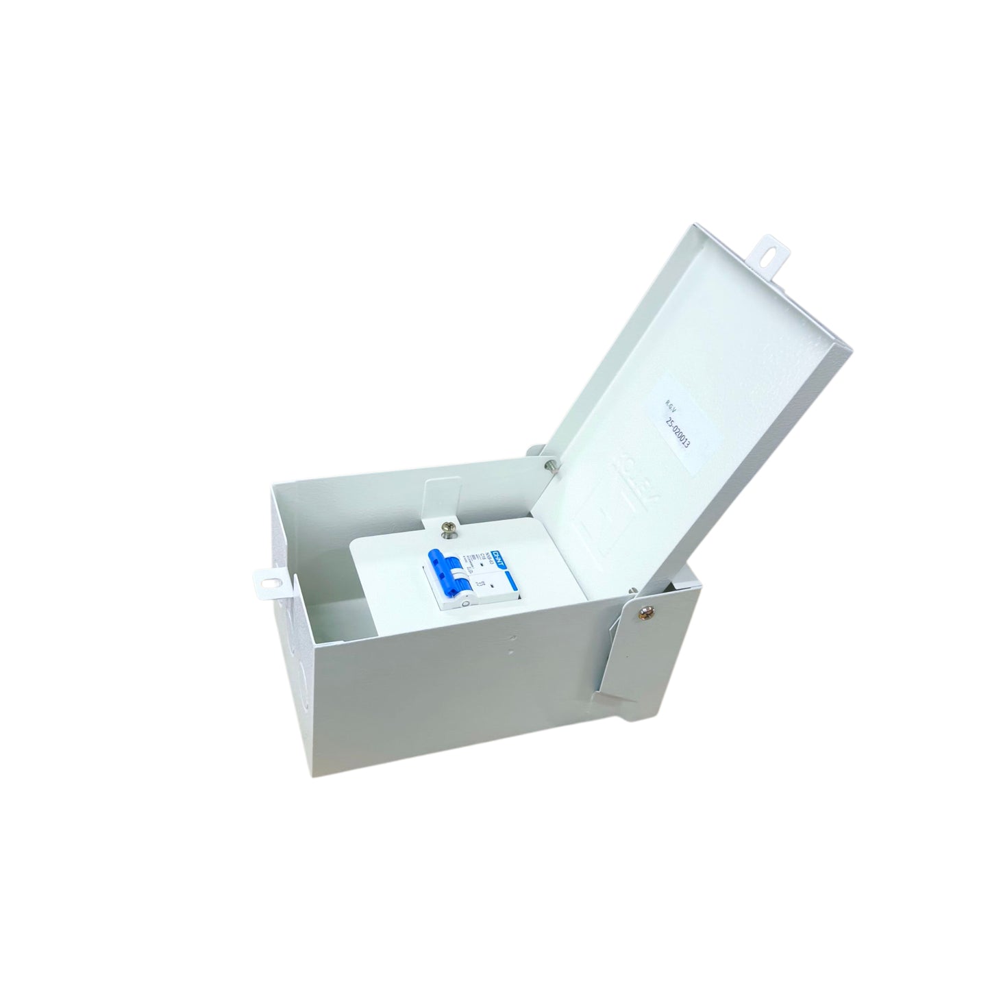 4A 2P 6KAIC breaker with Nema 3R enclosure, designed for durable outdoor protection