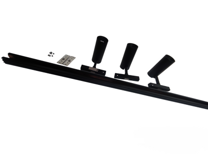 ILLUMIQ TERRA Magnetic Track Light 1 Meter 26mm with 3pcs 12W LED Spot Track Light Cool White 4000K 220V