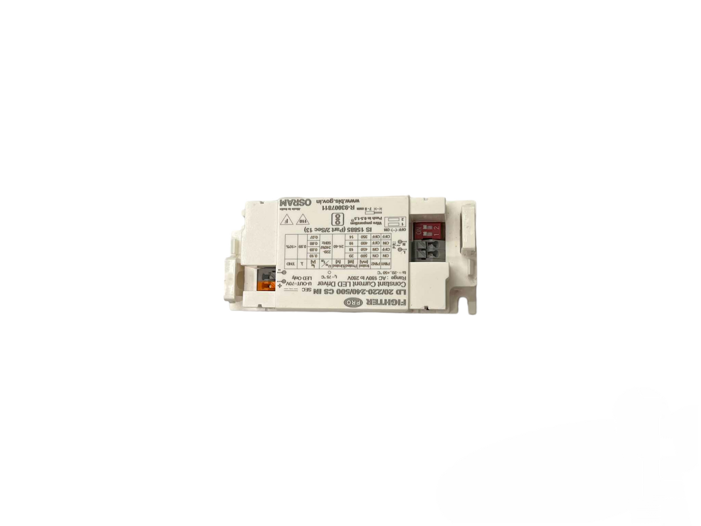 Osram LED Driver Constant Current 220V 21-43V DC 350mA-400mA-450mA- 500mA CSVS20 in Osram ( Figher Pro)