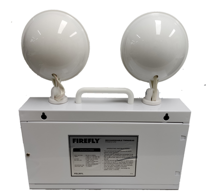 Firefly Emergency Light LED Twin Head Classic Design
