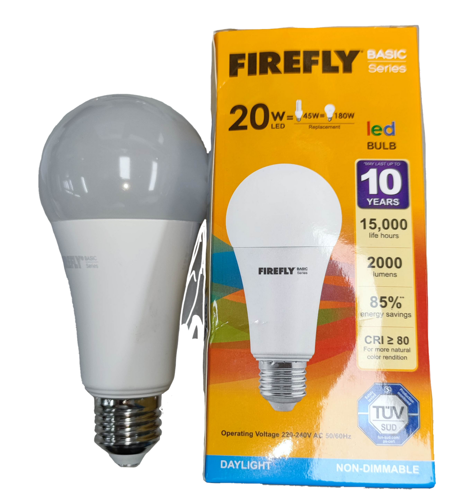 Firefly 20W LED Bulb E27 220V Daylight