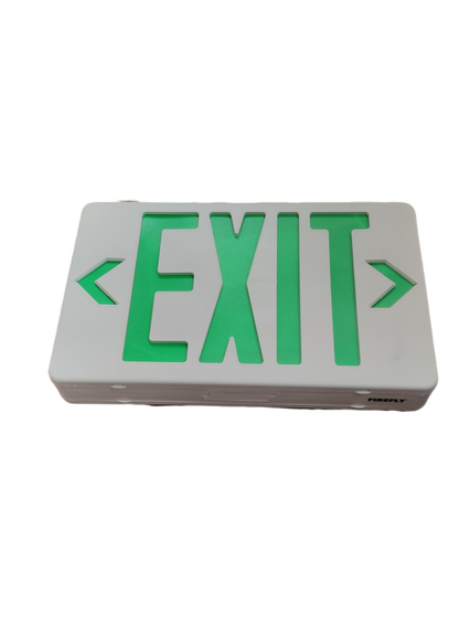 Firefly Double Face Exit Light with Wall/ Ceiling Mount Option FEL228, LED Exit Sign Back to Back