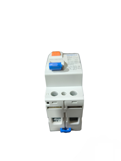 Chint 63A 1P+N Residual Current Circuit Breaker  RCCB 30mA, 6KA, 230VAC, 2 Modules (without over current protection)