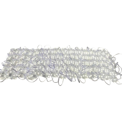 Flexible 4W LED square module 220V strip with multiple illuminated sections for versatile lighting solutions