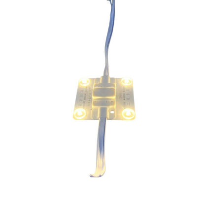 4W LED square module 220V with four bright white lights for versatile lighting solutions