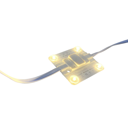 4W LED square module 220V with four bright light points for efficient lighting solutions