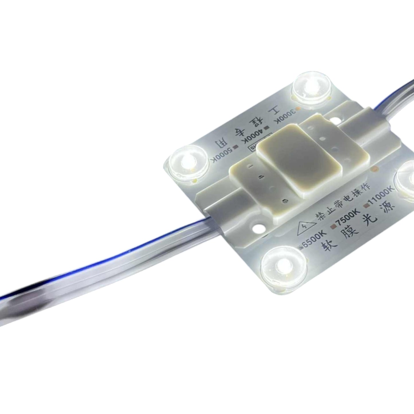 4W LED square module 220V with four bright diodes for efficient lighting solutions