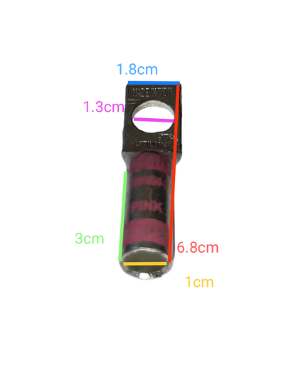 Utilux 50mm Wire Size 1099899-7 Terminal Lugs with detailed measurements for electrical circuitry and parts
