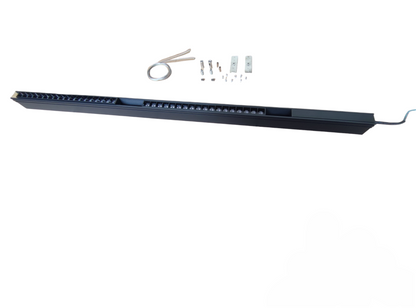 Magnetic Track Light 1 Meter 50mm with 2Pcs 18W LED Grille Track Light 220V Daylight 6500K ( ILLUMIQ TERRA)