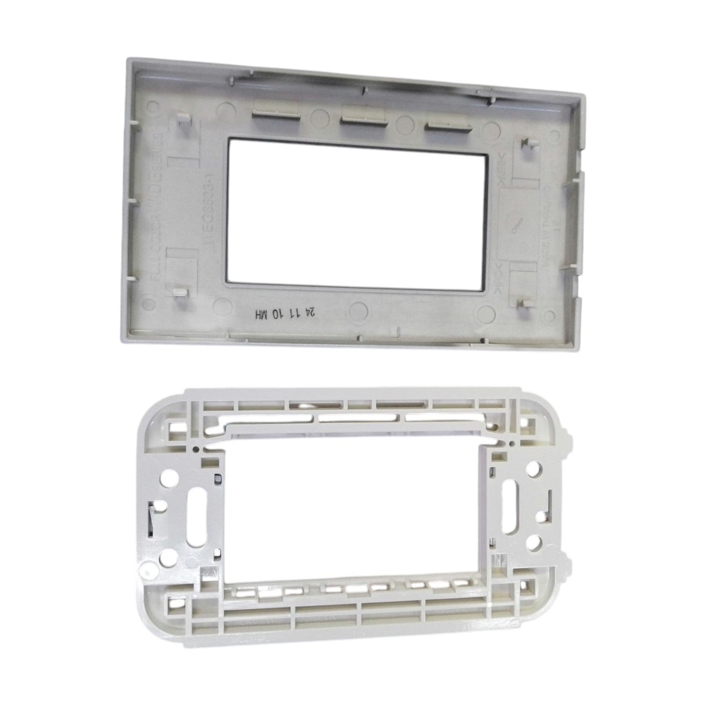 Panasonic Wide Series 3Gang Plate Cover Metallic Gray WEG6803MH-1
