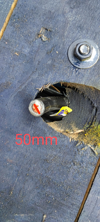 Philflex 50mm Welding Cable  AWG 1/0 Welding Cable