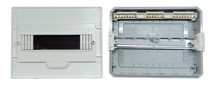 Omni 12 Ways Distribution Panel Box MDP-12PP Recessed Type Distribution Panel for Miniature Circuit Breaker