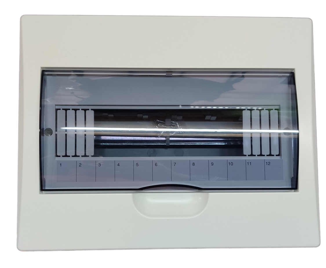 Omni 12 Ways Distribution Panel Box MDP-12PP Recessed Type Distribution Panel for Miniature Circuit Breaker