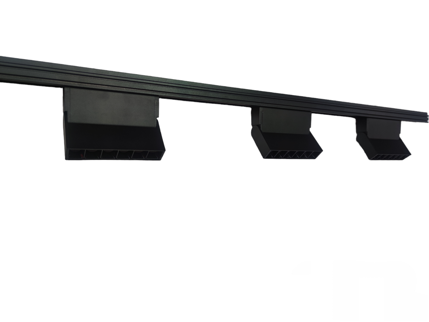 ILLUMIQ TERRA Magnetic Track Light 1 Meter 26mm with 3pcs 6W LED Foldable Grille Track Light Daylight 6500K 220V