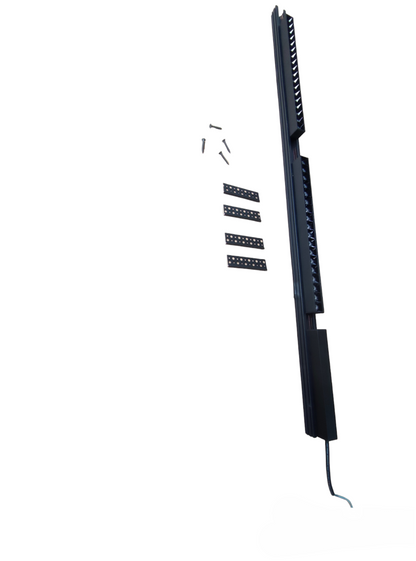 ILLUMIQ TERRA Magnetic Track Light 1 Meter 26mm with 2pcs 18W LED Grille Track Light Daylight 6500K 220V 20 Series