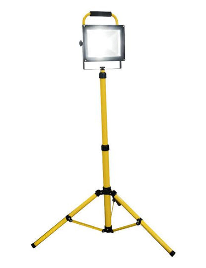 Grippes Flood Light Stand 1 Meter 1 Head, Flood Light Tripod, Telescopic Tripod Stand Only