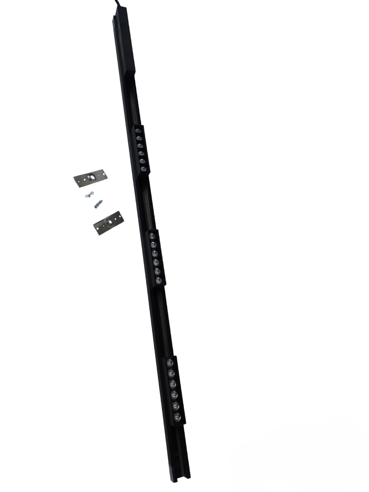 Magnetic Track Light 1 Meter with 3pcs 6W Grille Type Cool White 4000K with 100W Power Supply 220V ( ILLUMIQ TERRA) 26mm  Track