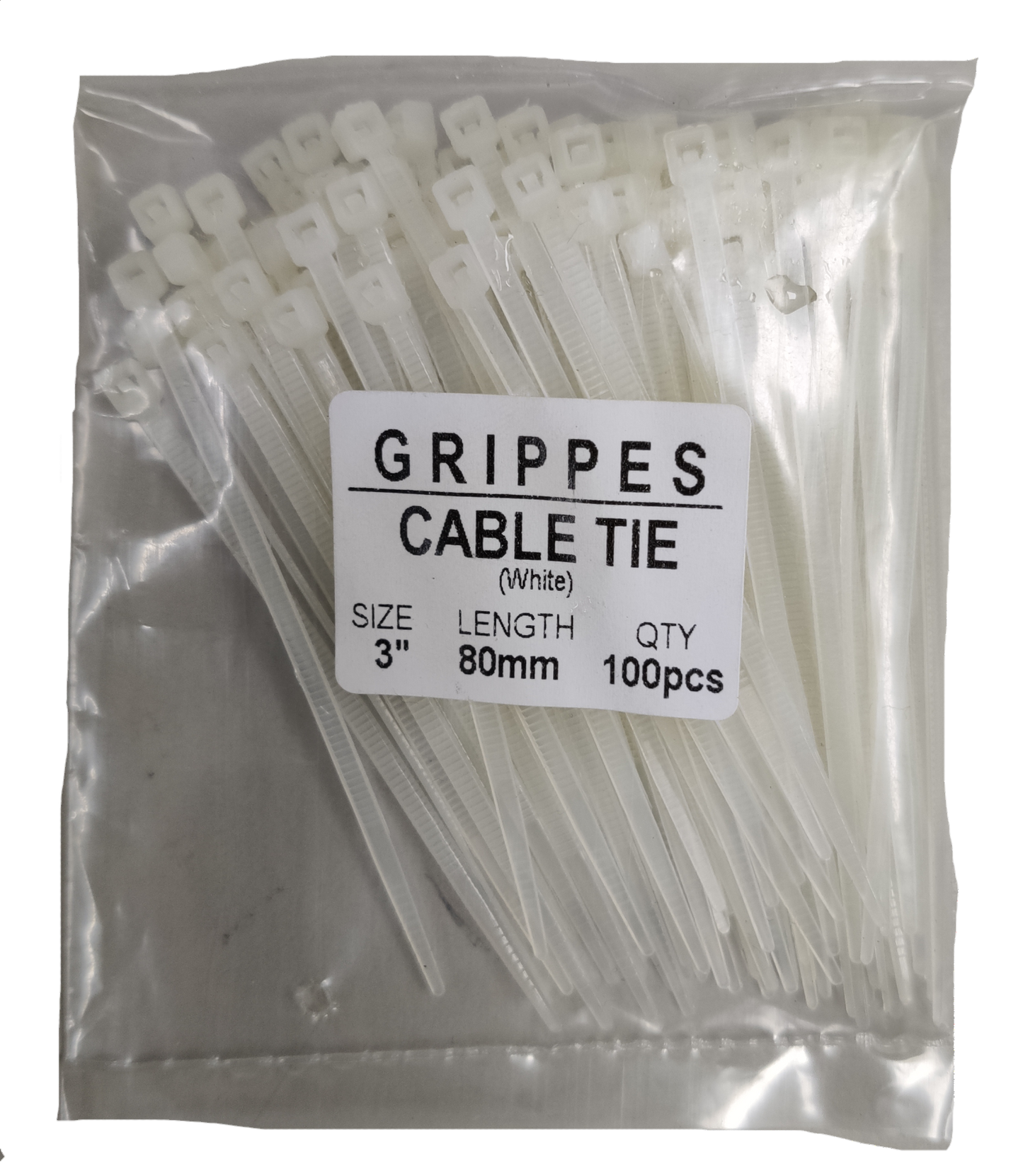 Grippes Cable Tie 3" (100pcs)
