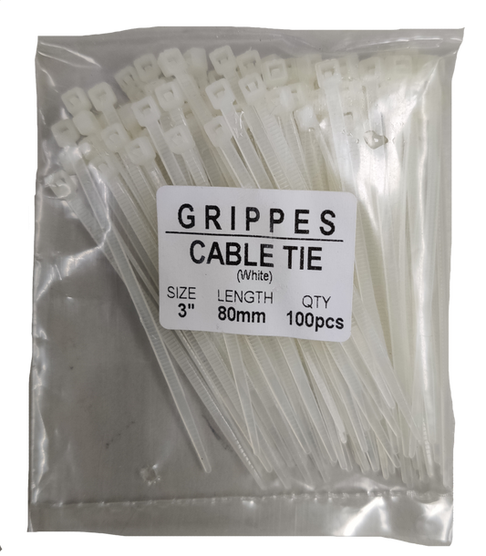 Grippes Cable Tie 3" (100pcs)