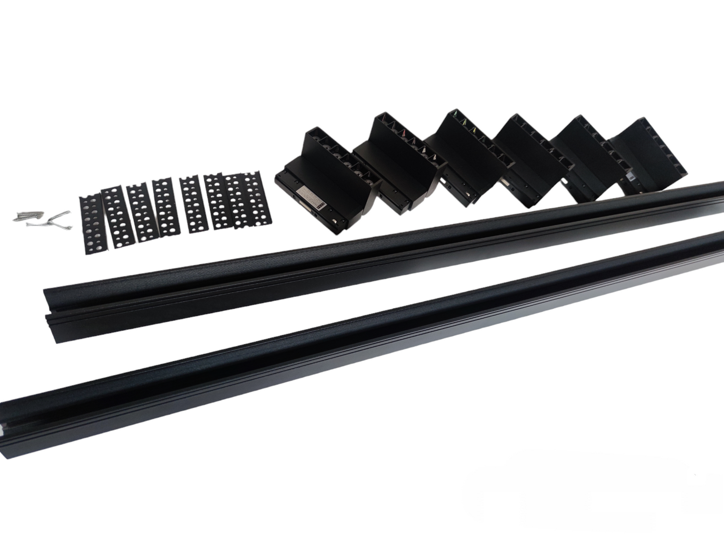 ILLUMIQ TERRA LED Magnetic Track Light 2 Meters 50mm with 6pcs 6W LED Foldable Grille Cool White 4000K 220V Series 20