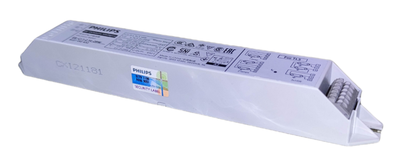 Philips Electronic Ballast 1x14W  2x14W  3x14W  1x28W 2x28W 1x21W 2x21W 220V, T-5 Ballast for 1/2/3 TL5 14W,  1/2 x TL5 21W/28W ( Philips) EB-Certalume Intelligent EB-Ci 1-2 14-28W