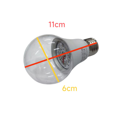 Denko 5W LED sterilizer bulb 110V 220V with a compact design and dimensions of 11cm height and 6cm diameter