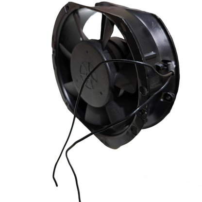6 inch 220V exhaust fan in black with wire, made in China for ventilation and air circulation