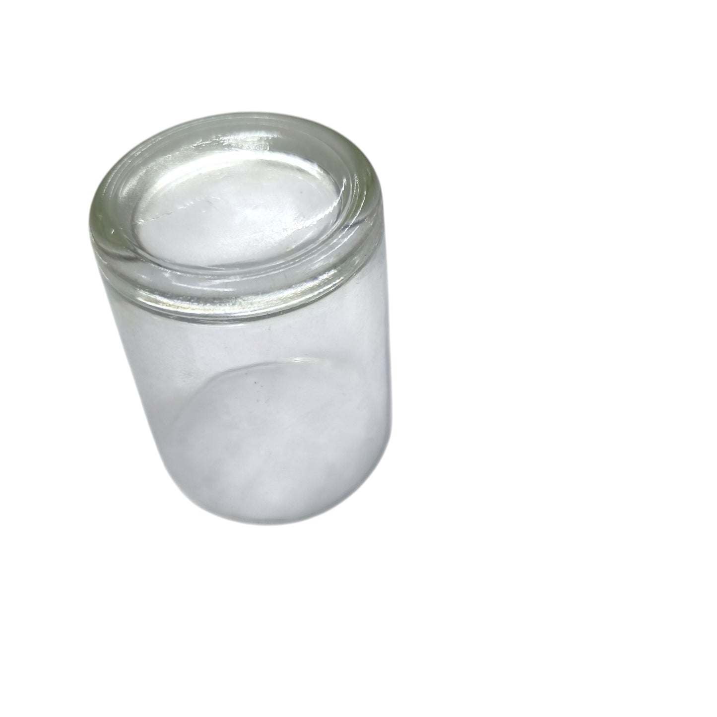 Clear 60ml shot glass with a sturdy design for serving shots and beverages