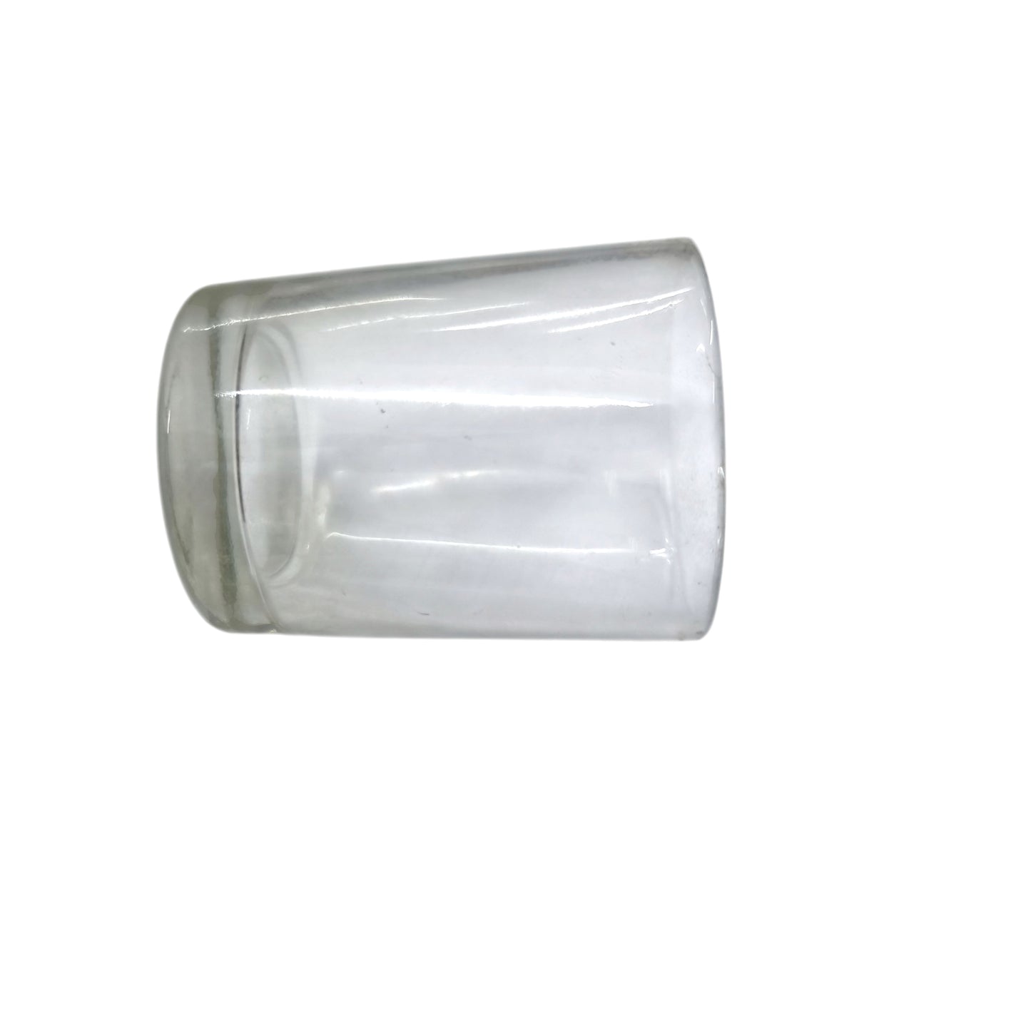 Clear 60ml shot glass made in China, perfect for parties and celebrations