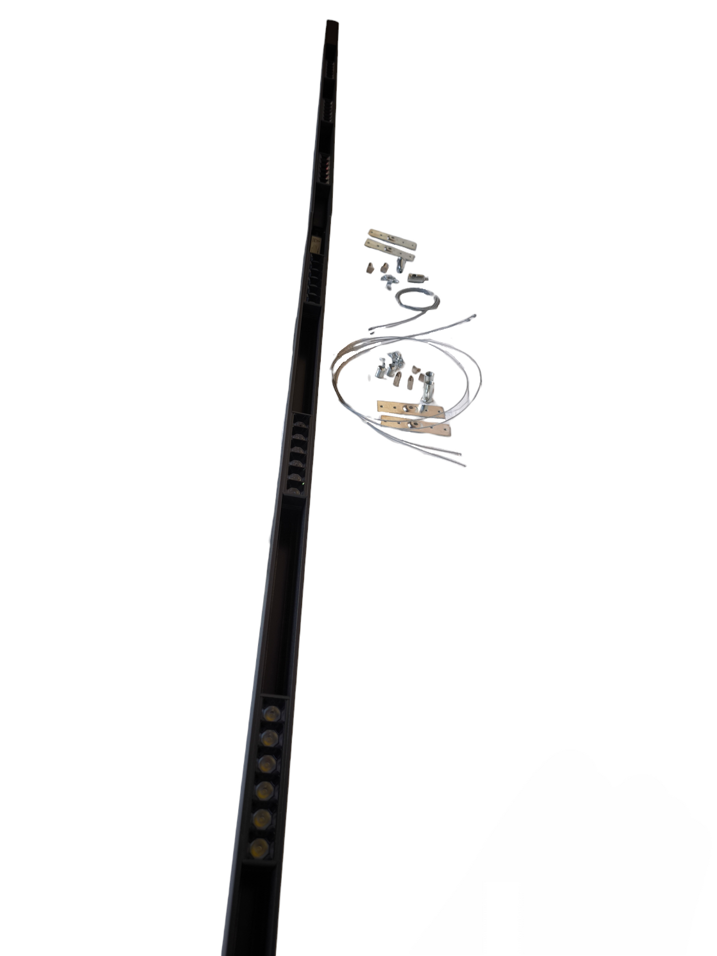 ILLUMIQ TERRA Magnetic Track Light 2 Meters 50mm with 6 pcs 6W Grille Track Light Cool White 4000K and Power Supply 100W 220V