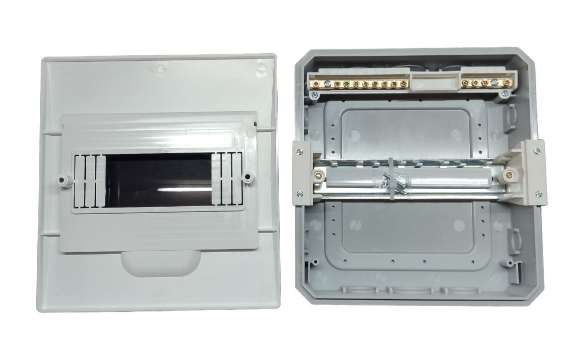 Omni 8 Ways Distribution Panel Box MDP-08PP Recessed Type Distribution Panel for Miniature Circuit Breaker
