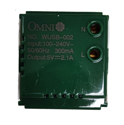 Omni 2 Gang USB Charging 5V 2.1A Center Device WUSB-002