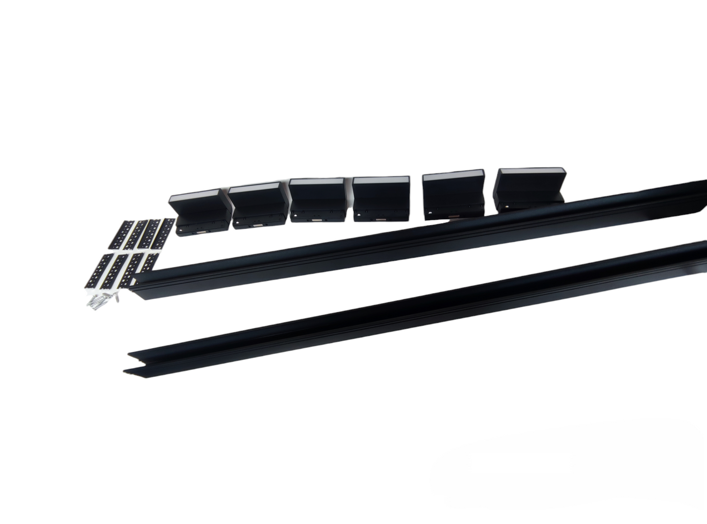 ILLUMIQ TERRA LED Magnetic Track Light 2 Meters 50mm with 6pcs 6W LED Foldable Flood Cool White 4000K 220V Series 20