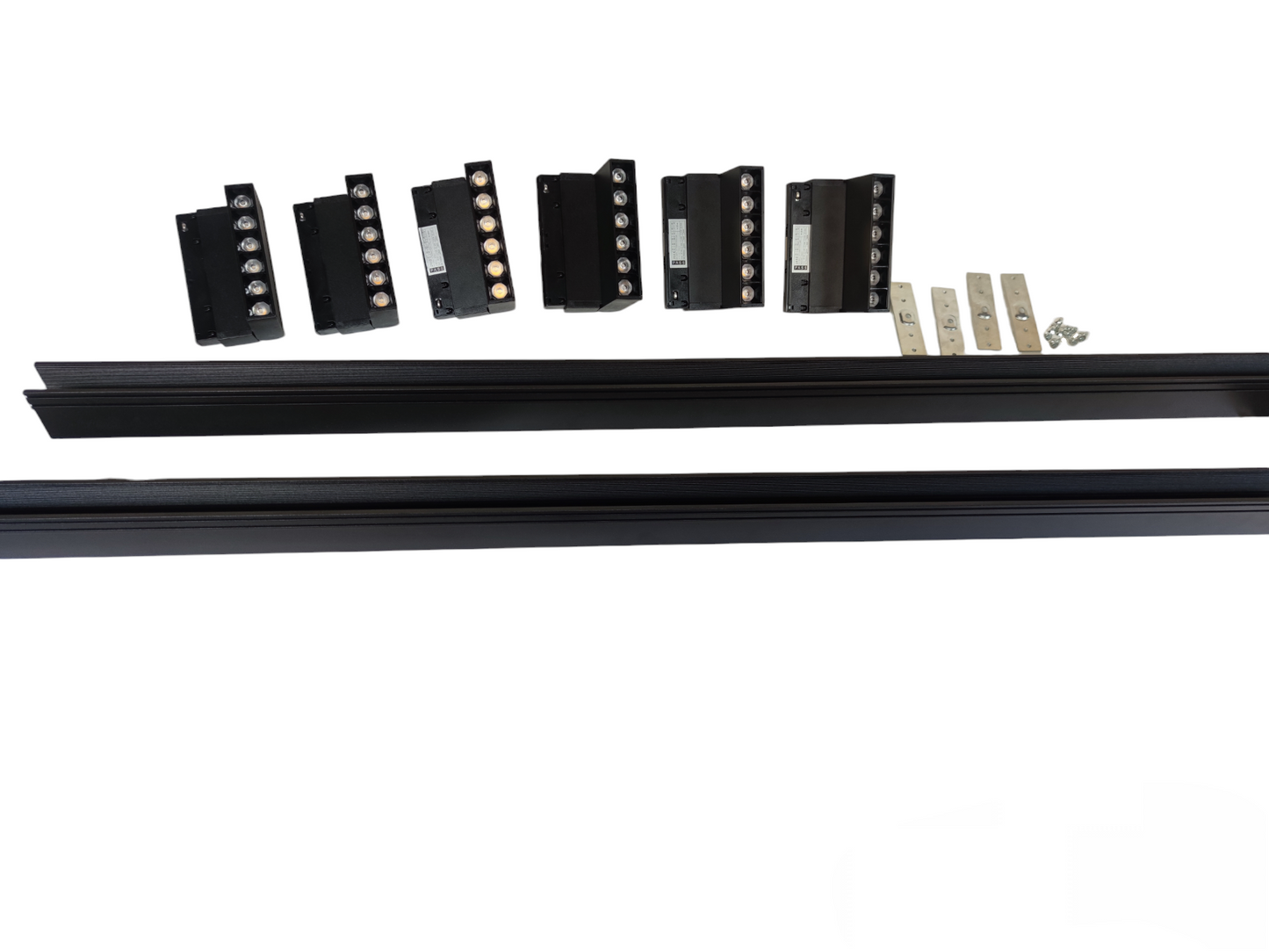 ILLUMIQ TERRA LED Magnetic Track Light 2 Meters 26mm with 6pcs 6W LED Foldable Grille Track Light 220V Warm White 3000K Series 20