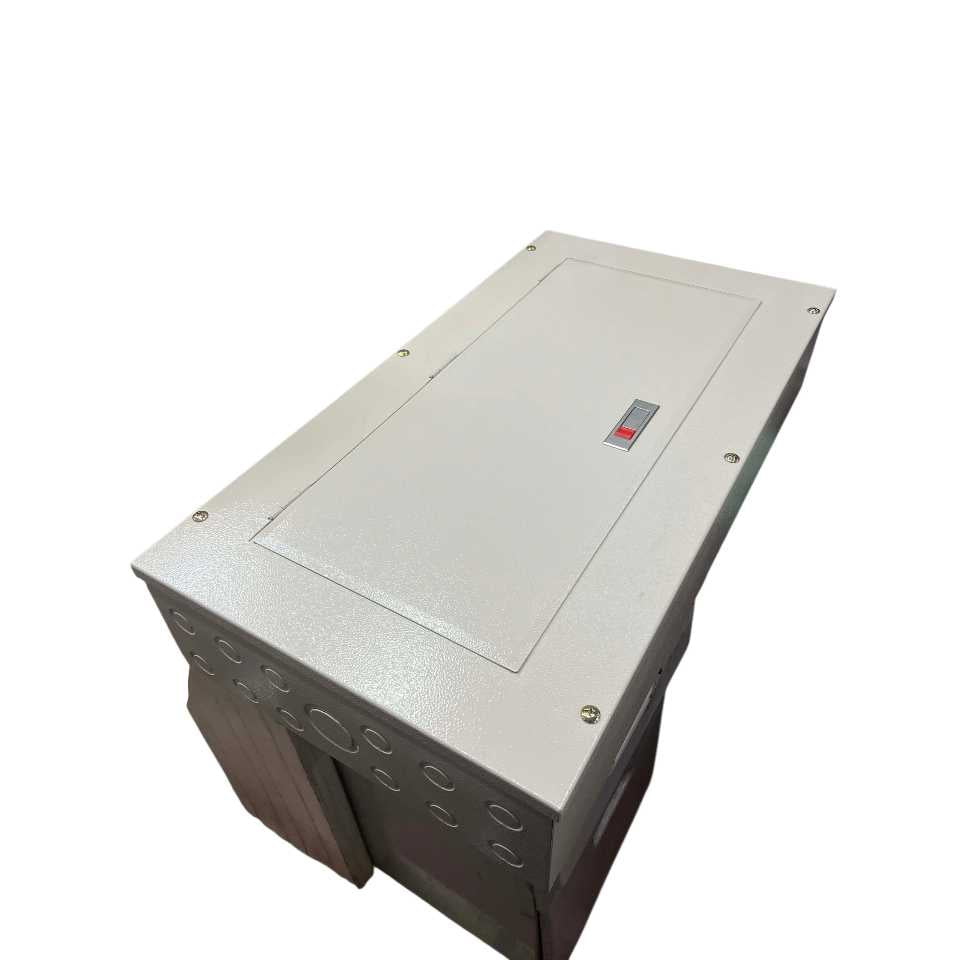 Nema1 Panel Box for Schneider Breaker EZC250F 3Pole MCCB 34Branches IC60N 1Pole MCB with Neutral and Grounding
