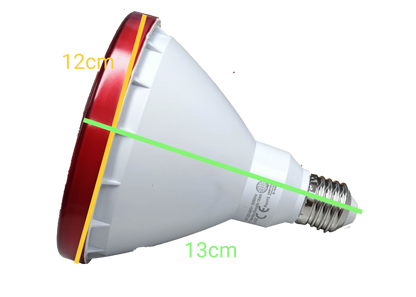 Omni 15W PAR 38 E27 220V AC Red LPR38E27-15W/R, LED PAR 38 15W E27 220V Red