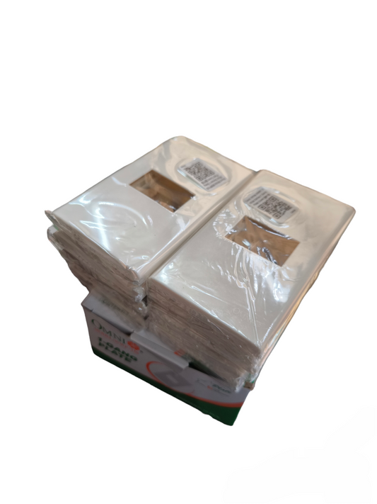 Omni 1 Gang Plate Cover Device Wide Series 10Pcs WWP-110