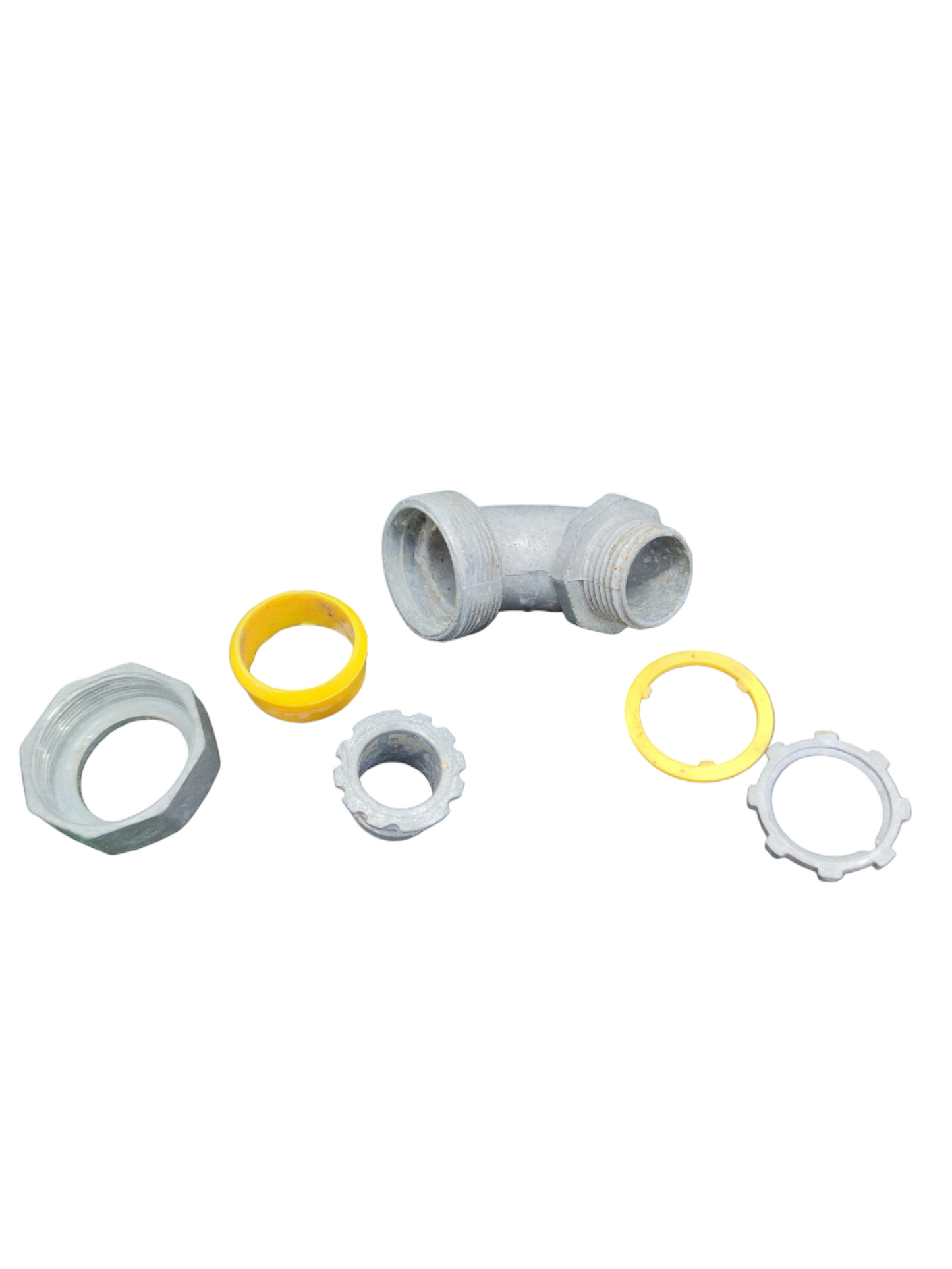 Liquid Tight Angle Connector, Liquid Tight Elbow Available in 1/2, 3/4, 1, 1 1/4, 1 1/2, 2, 2 1/2, 3" and 4"