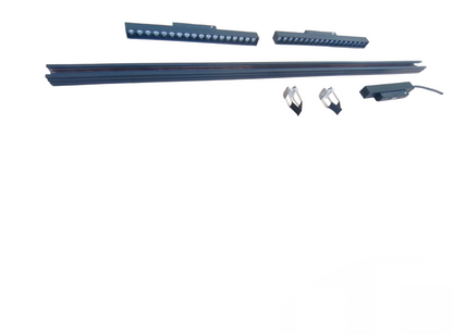 ILLUMIQ TERRA Magnetic Track Light 1 Meter 26mm with 2pcs 18W LED Grille Track Light Warm White 3000K 220V 20 Series