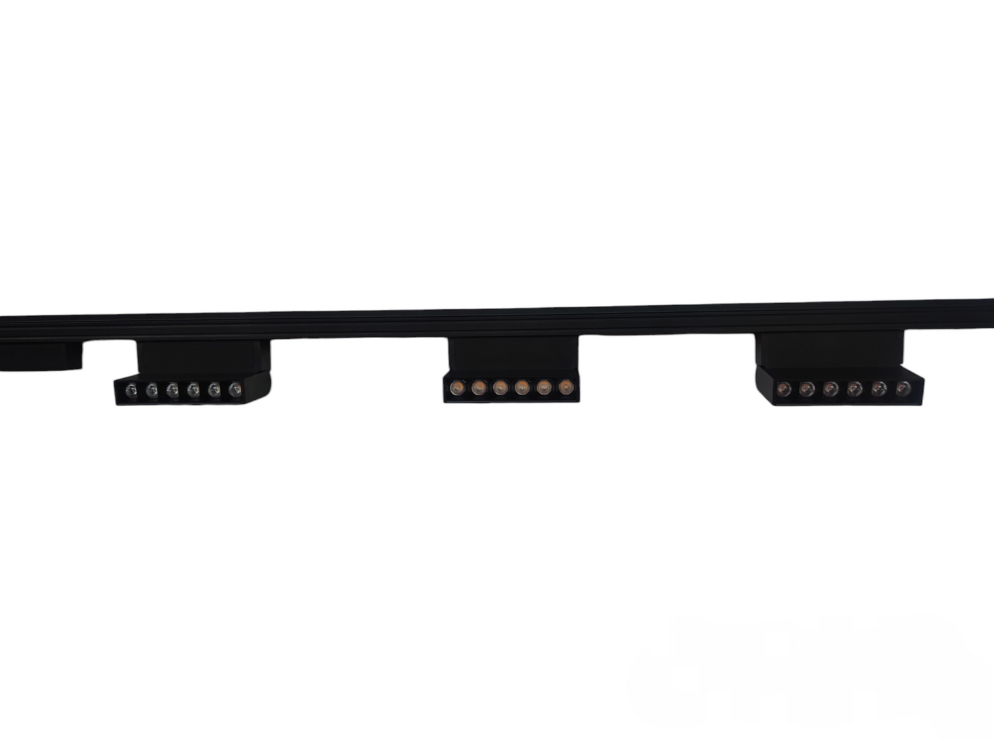 ILLUMIQ TERRA Magnetic Track Light 1 Meter 26mm with 3pcs 6W LED Foldable Grille Track Light Cool White 4000K 220V