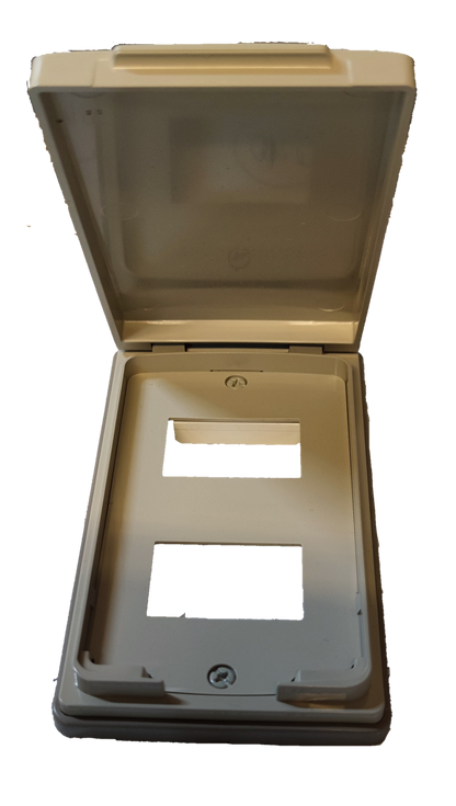 Panasonic Weatherproof Plate 2 Gang Wide Series, 2 Gang Weatherproof Plate Cover WEG7902