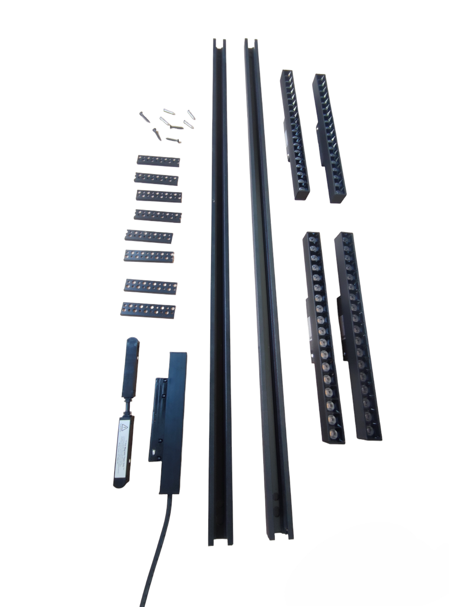 ILLUMIQ TERRA Magnetic Track Light 2 Meters 50mm with 4pcs 18W LED Grille Track Light 220V Warm White 3000K 20 Series