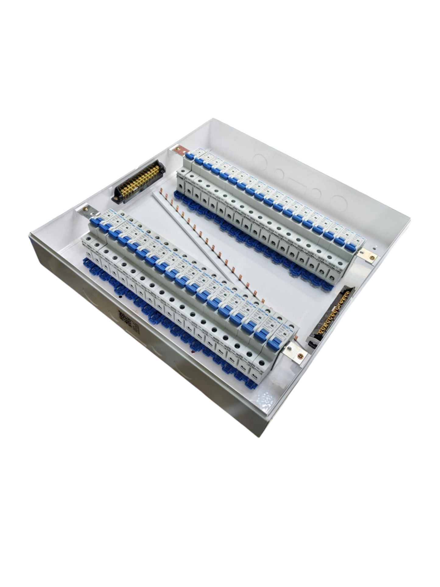Panel Board 63A 1 Pole Main Miniature Circuit Breaker with 35 Branches NB1 Type 1 Pole  Miniature Circuit Breaker 36 Ways Surface Type Panel Box ZY with 35 Bus Bar 1 Pole ( Chint Breakers)