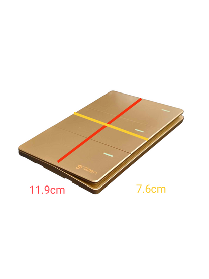 Grazen 3 Gang 3 Way Switch with Plate Cover 16A 220V GW-006