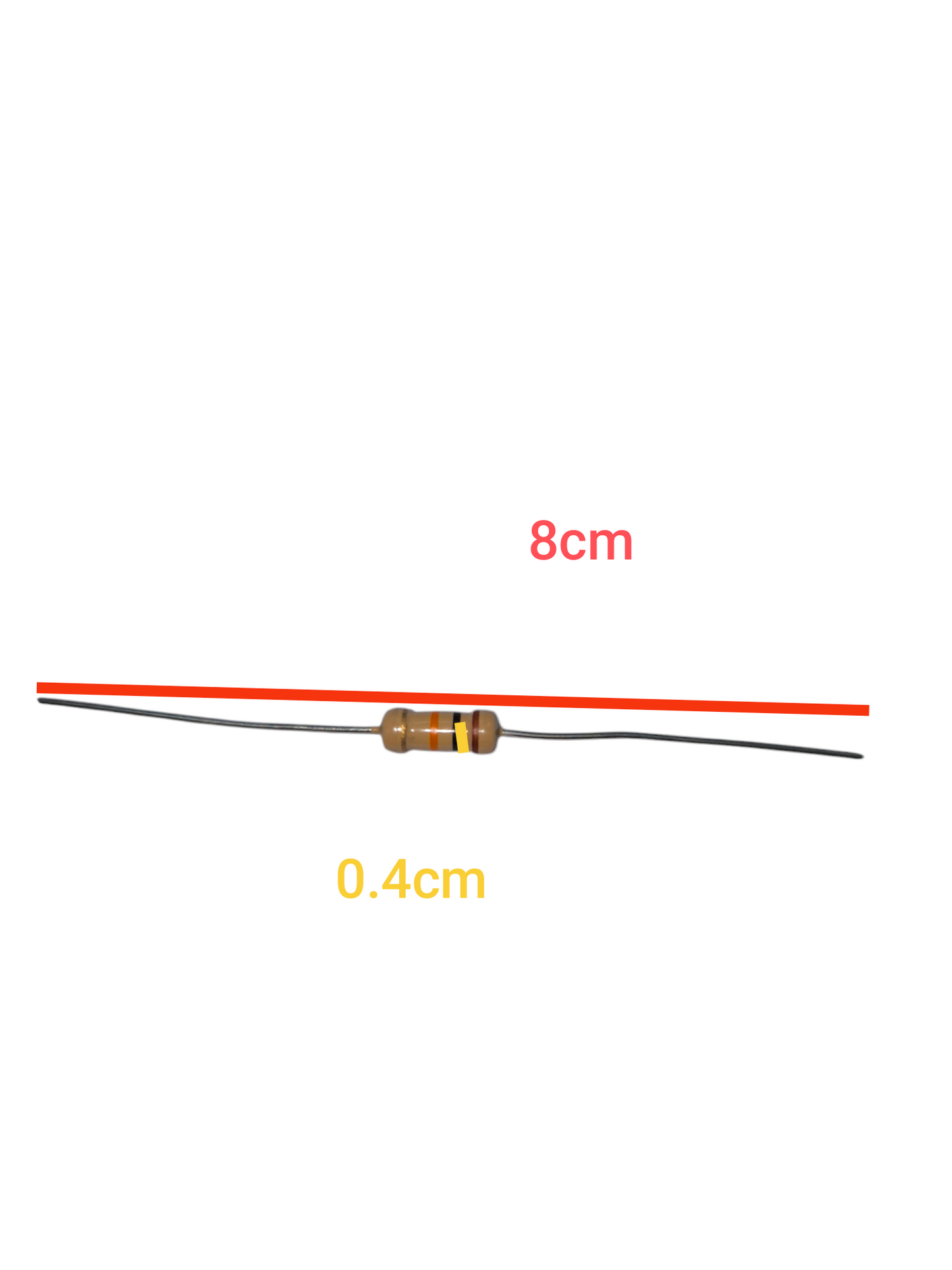 Resistor ohms 1W